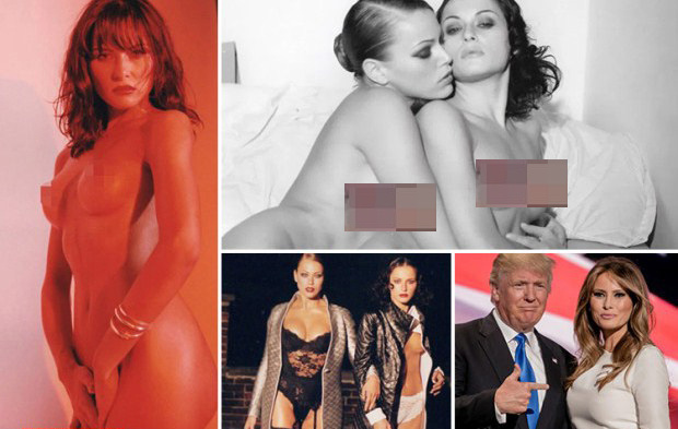 Donald Trump Dihantam Foto-foto Bugil Istrinya di Majalah Dewasa